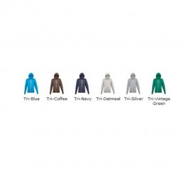 Blank Zipper Tri-blend terry zip hoodie American Apparel 312 GSM Hoodie